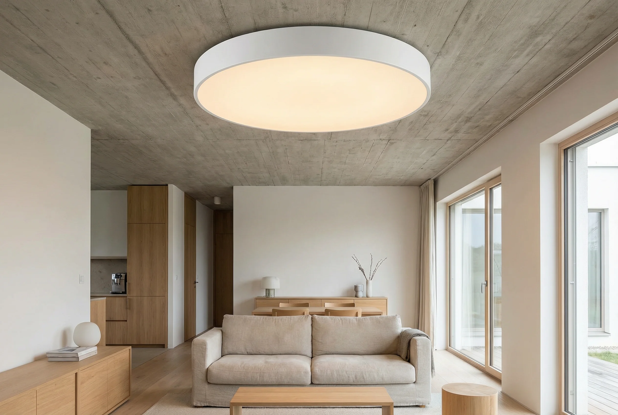 BRMesh ceiling lights flush mount smart LED panels for modern home